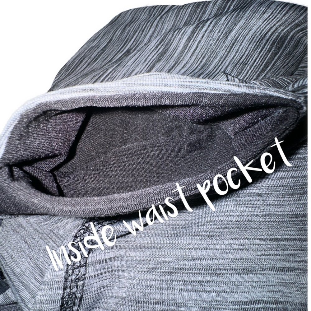 VOGO Athletica Gray and Black Leggings - Picture 9 of 11